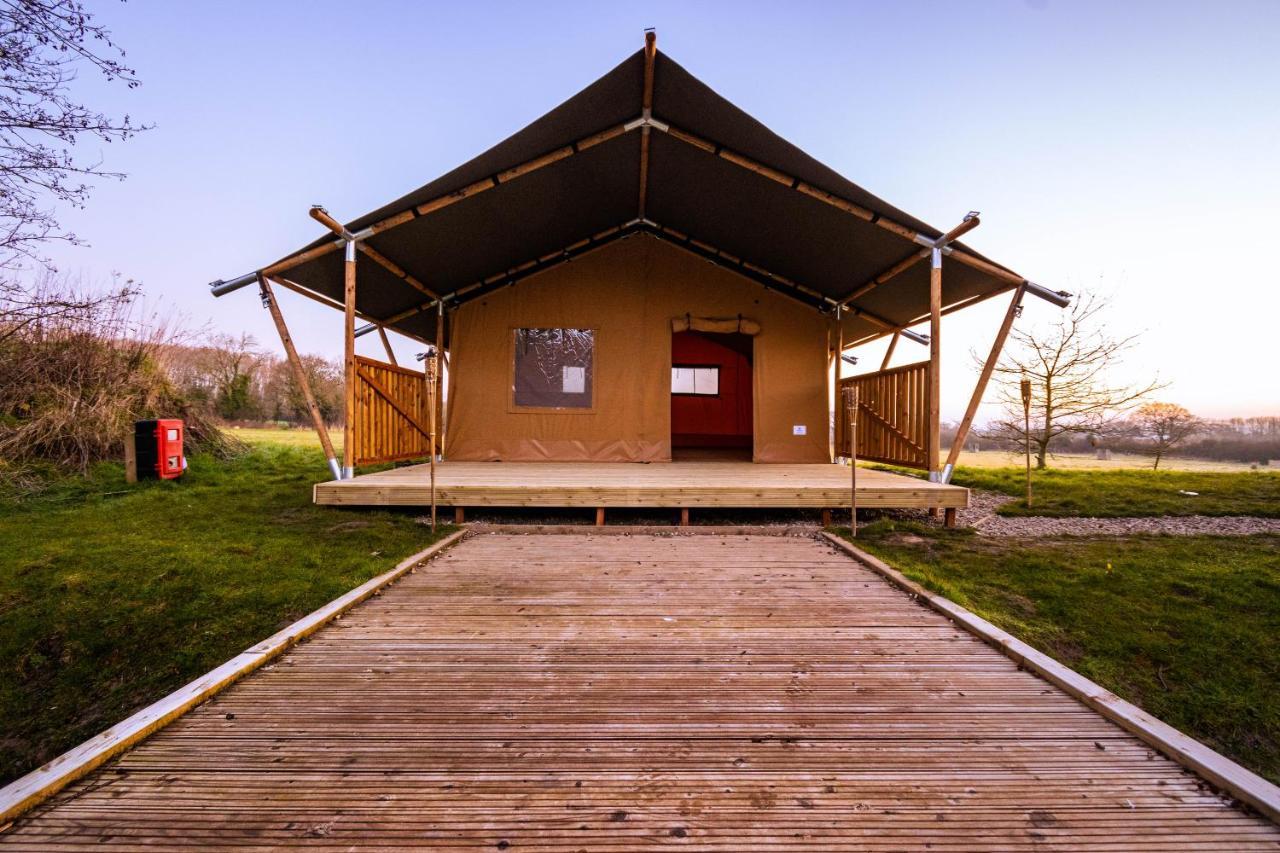 Arcadia Safari Tent In Private 5 Acre Field Wrexham Exteriér fotografie